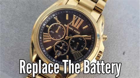 how to change battery in michael kors smartwatch|Michael Kors smart watch battery.